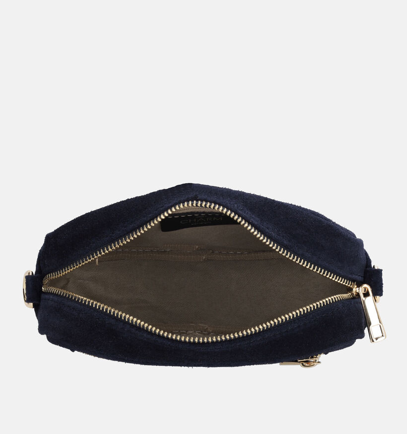 Charm London Donkerblauwe Crossbodytas voor dames (373485)