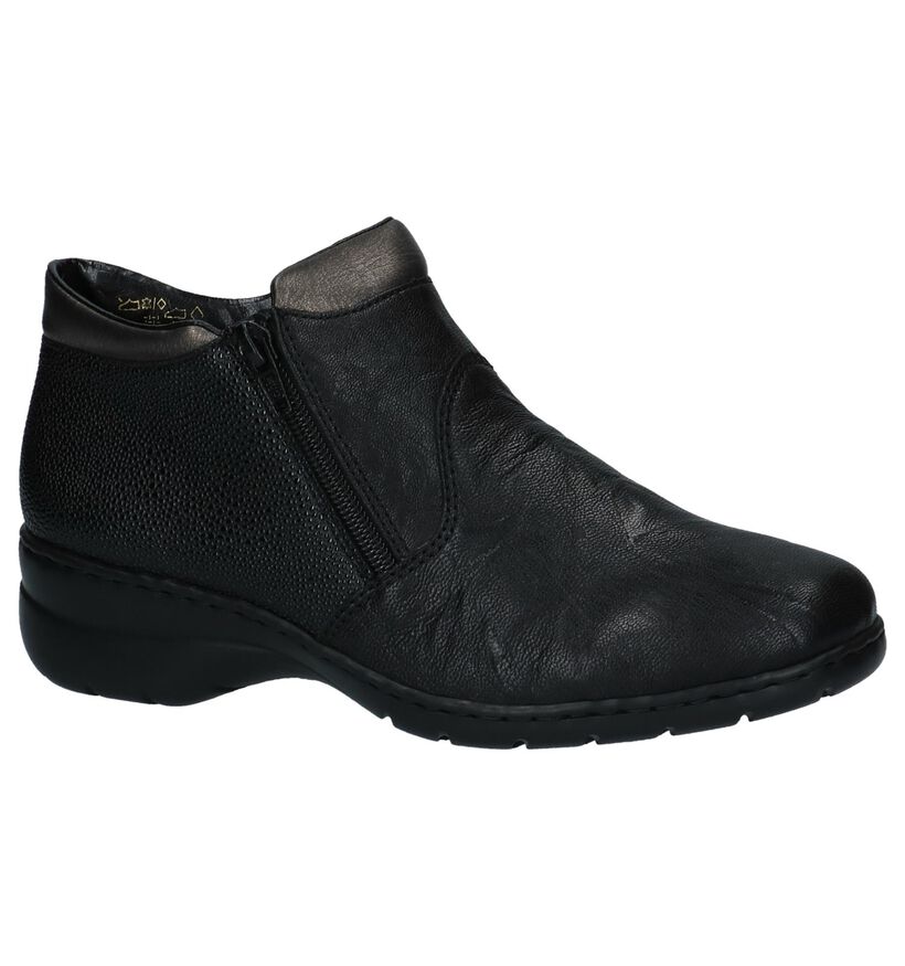 Rieker Boots Zwart in leer (262125)