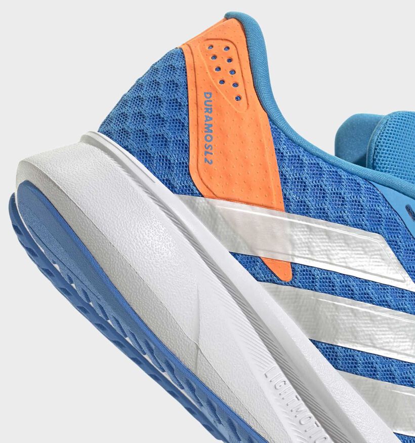 adidas Duramo SL2 Blauwe/Oranje Sneakers voor jongens (372696)