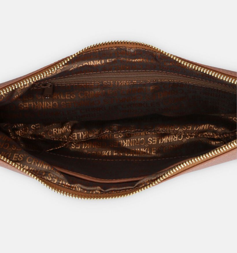 Crinkles Sac porté croisé en Orange pour femmes (342314)