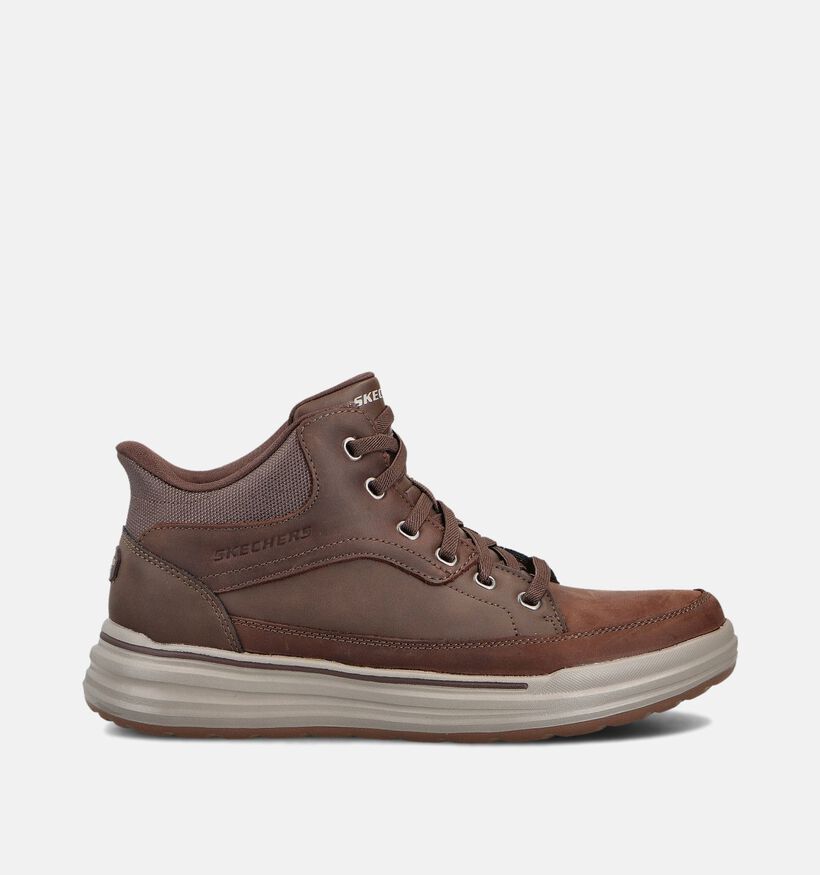 Skechers Sterling Rogan Bruine Veterboots voor heren (362175)