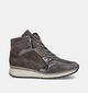 Gabor Comfort Taupe Hoge sneakers voor dames (344776) - geschikt voor steunzolen