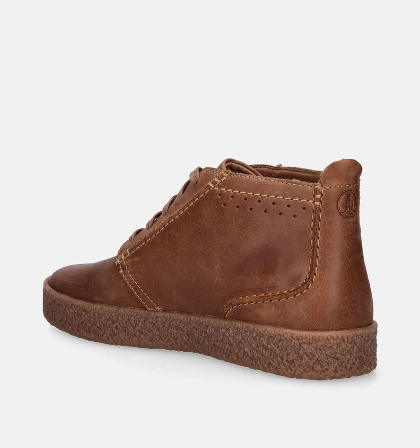 Clarks Streethill Mid Bottines en Cognac pour hommes (346660) - pour semelles orthopédiques