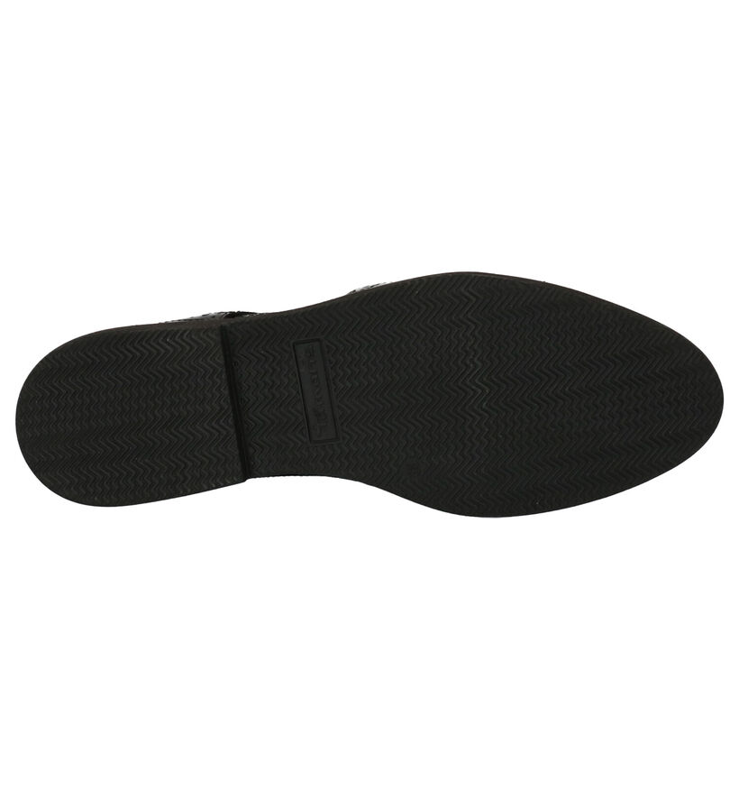 Tamaris TOUCH it Chaussures à lacets en Noir en simili cuir (253066)