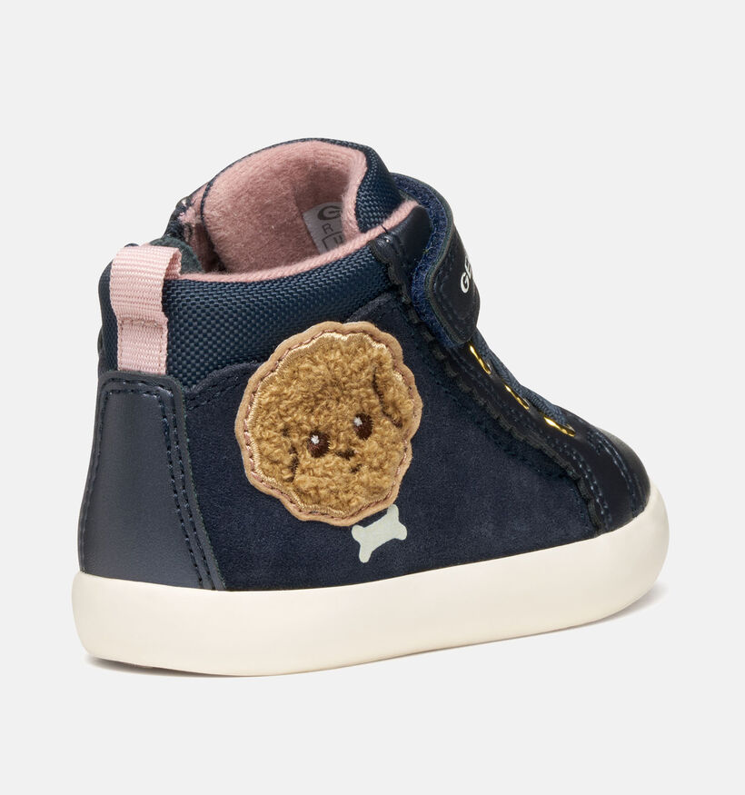 Geox Gisli Chaussures hautes en Bleu foncé pour filles (361910) - pour semelles orthopédiques