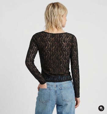 Vero Moda T-shirts Zwart/Bruin