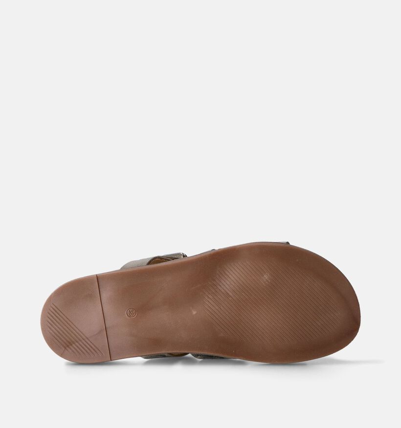 Laurent David Gouden Slippers voor dames (357872)
