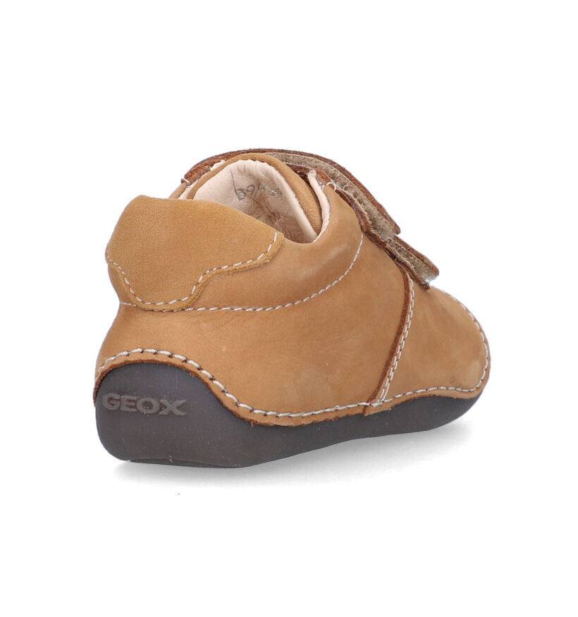 Geox Tutim Chaussures pour bébé en Cognac pour garçons (320616)