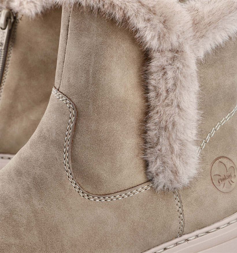 Rieker Bottines Chelsea en Beige pour femmes (347429)