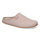 Living Kitzbühel Pantoufles ouvertes en Rose clair en textile (307934)