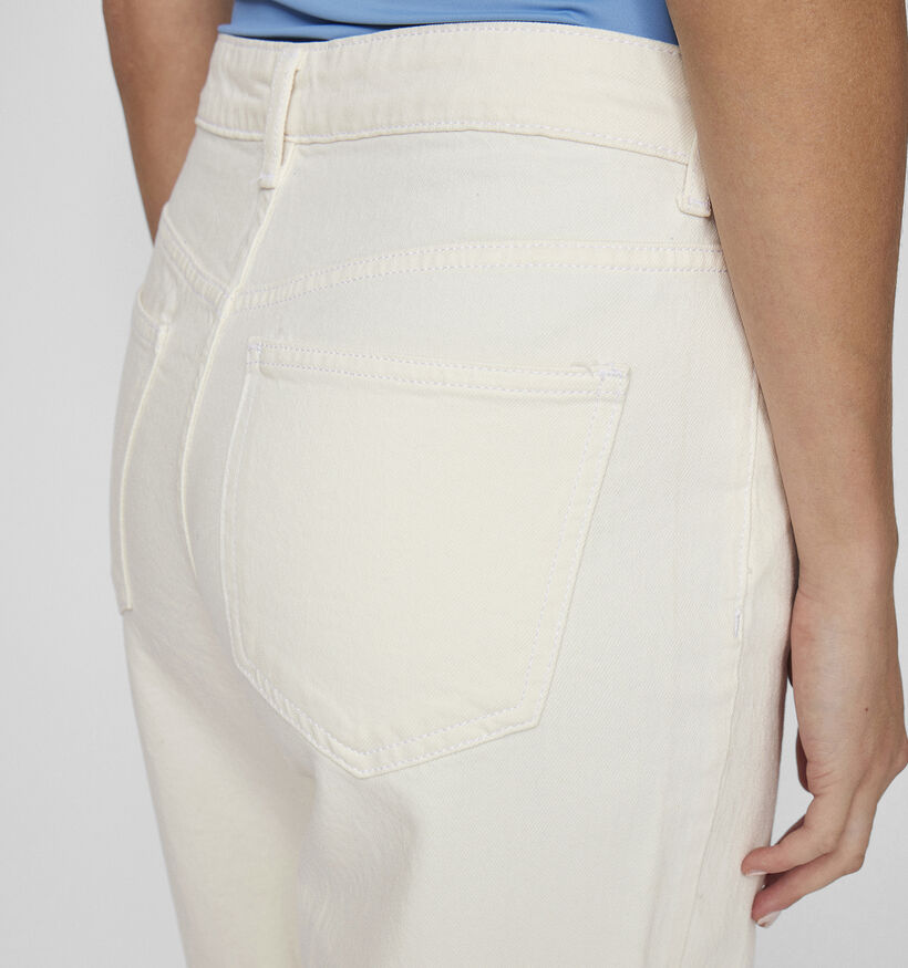 Vila Kelly Witte Straight leg jeans L30 voor dames (351724)