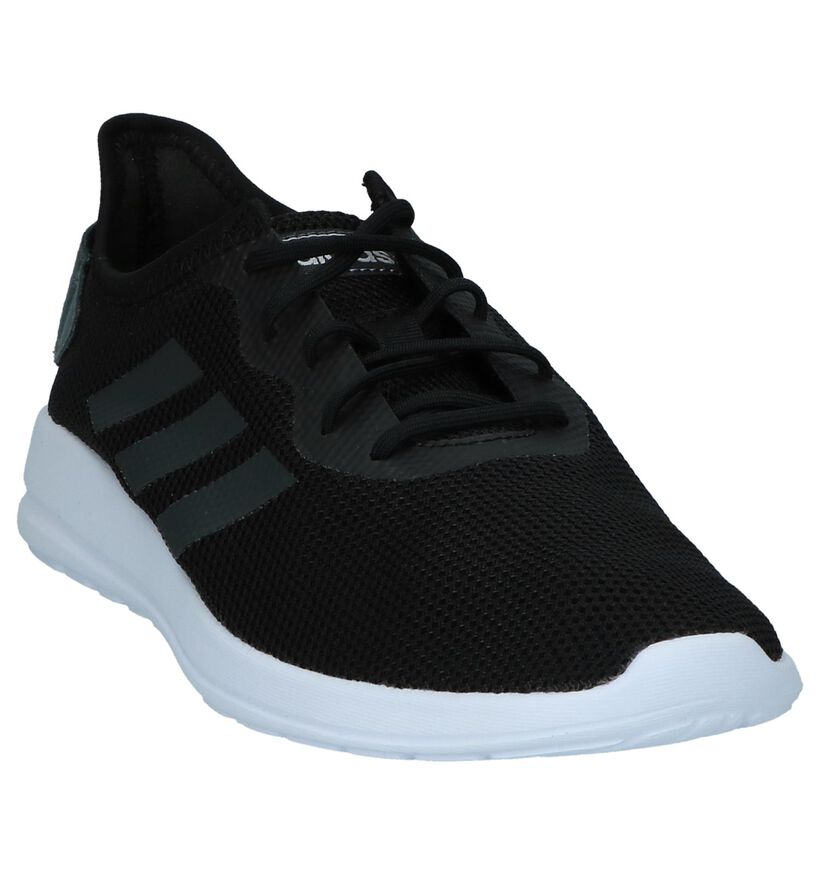 Zwarte Sneakers adidas Cloudfoam Yatra in stof (237066)