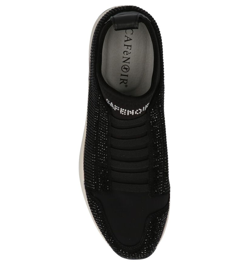 Zwarte Slip-on Sneakers Cafènoir, , pdp