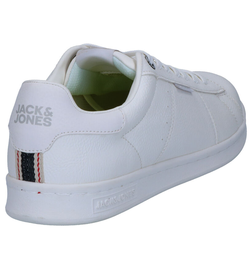 Jack & Jones Banna Chaussures à Lacets en Blanc en simili cuir (269092)