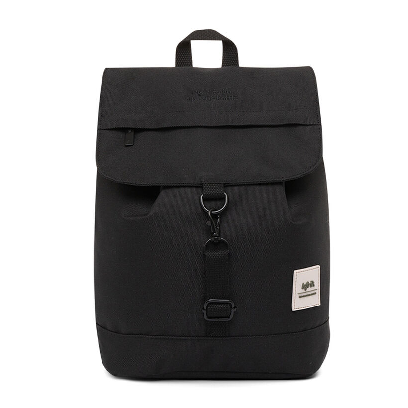 Lefrik Scout Mini Zwarte Rugzak voor dames, heren, meisjes, jongens (341608)