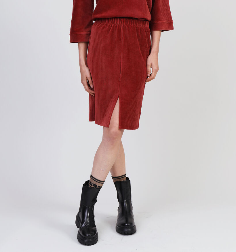 Vero Moda Odine Bruine Rok met split voor dames (346160)