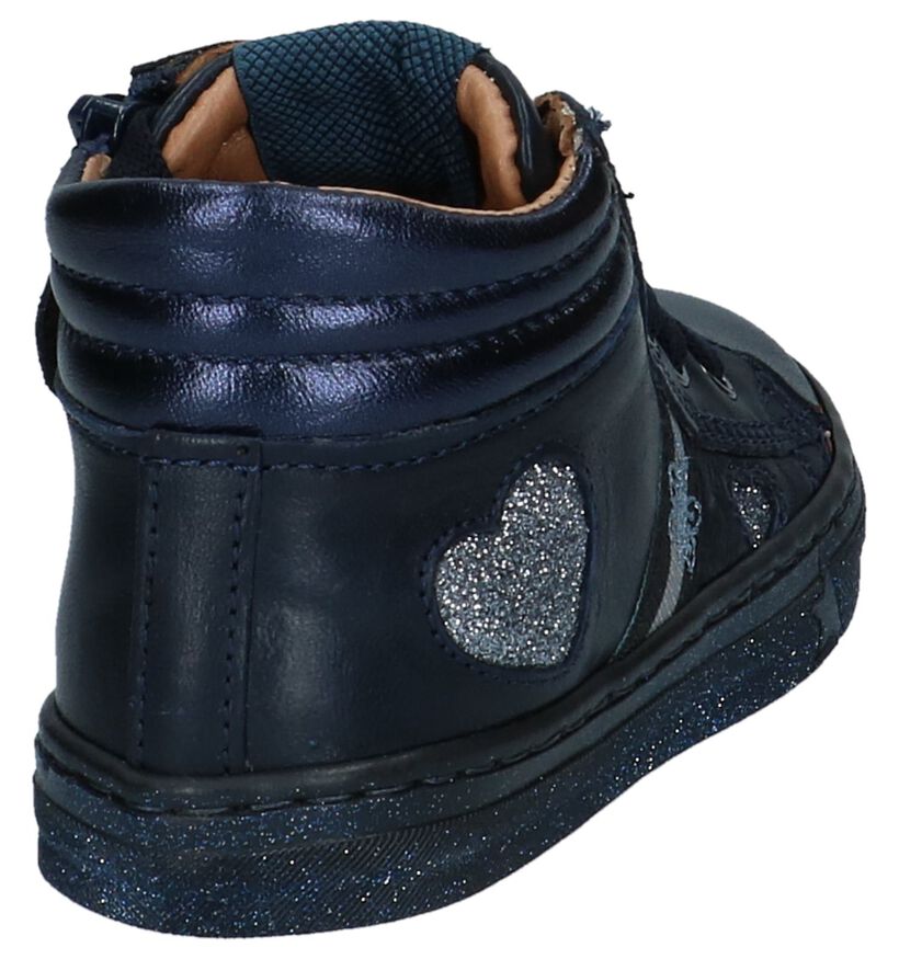 FR by Romagnoli Chaussures hautes en Bleu foncé en cuir (223434)