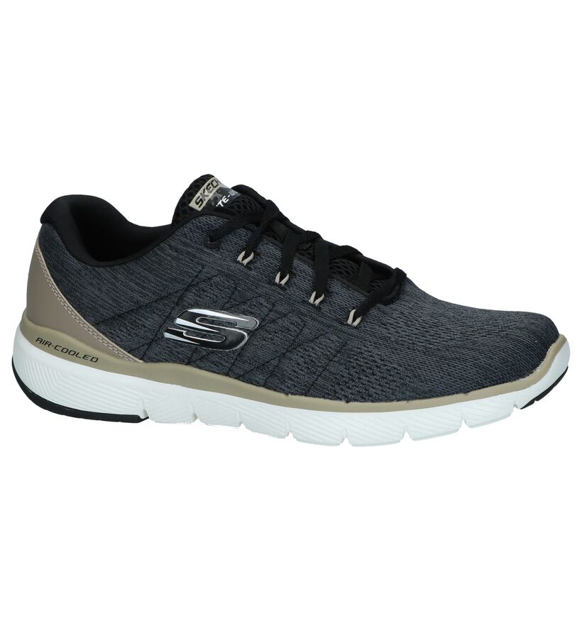 Lichtgrijze Sneakers Skechers Lite-Weight in stof (247374)