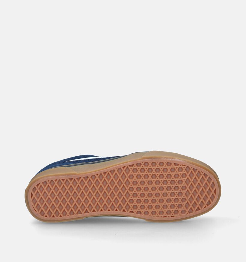 Vans Caldrone Baskets de skate en Bleu pour hommes (337011)