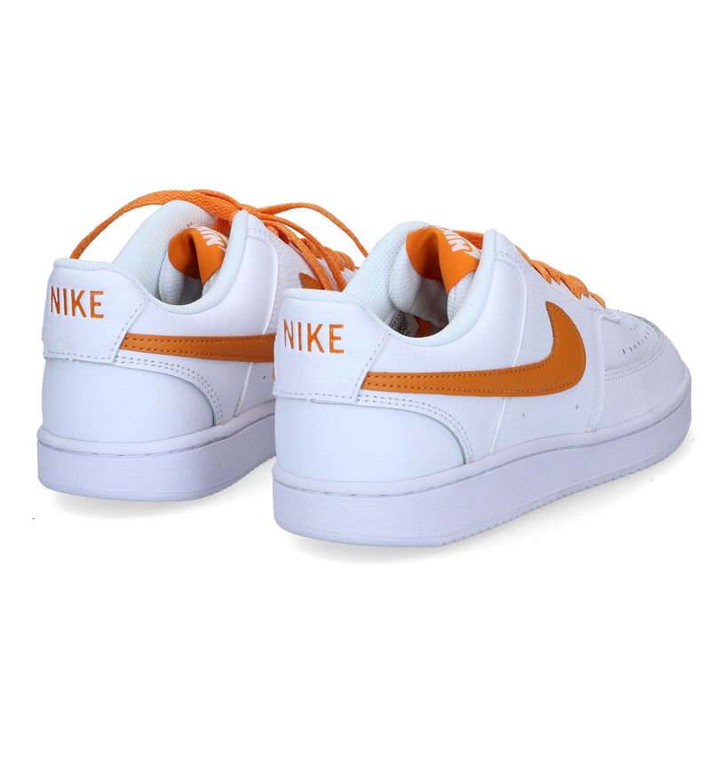 Nike Court Vision Low Baskets en Blanc pour femmes (347839)
