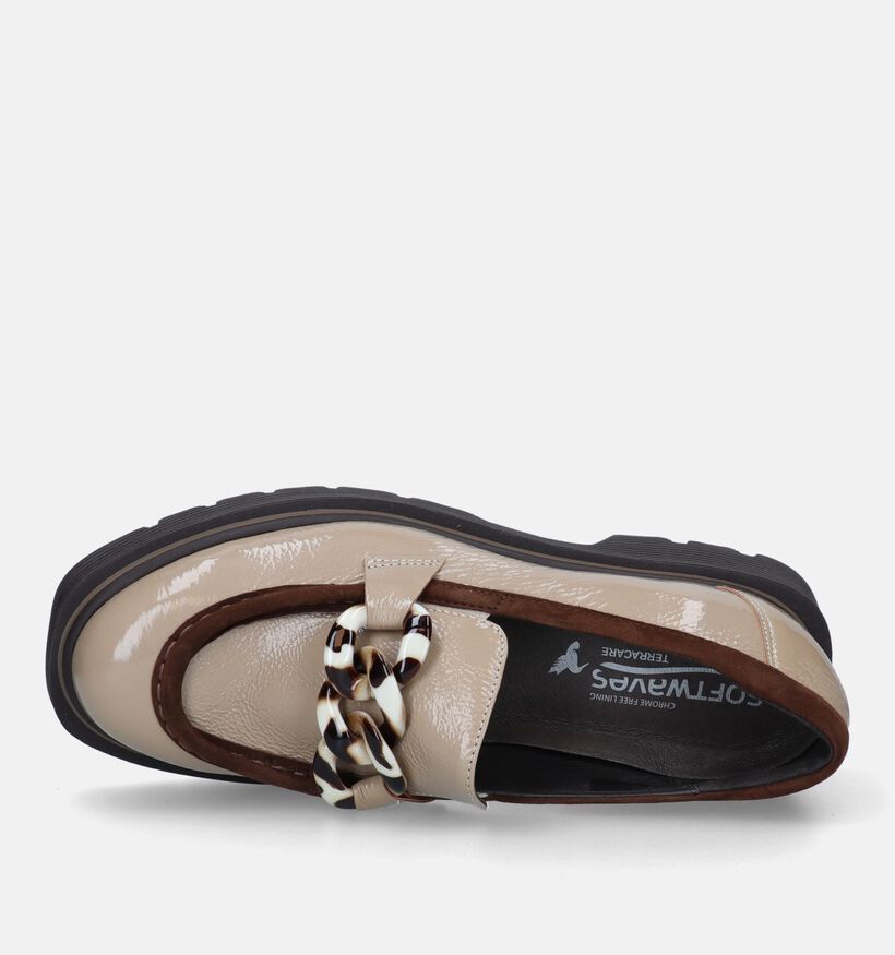 Softwaves Beige Instappers voor dames (332675) - geschikt voor steunzolen