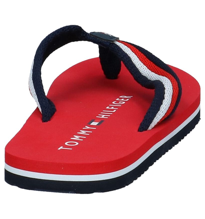 Rode Teenslippers Tommy Hilfiger, , pdp