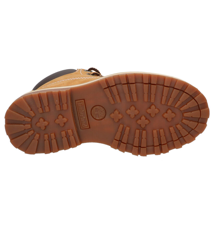 Timberland Courma Kid 6 Inch Bottines en Naturel pour filles, garçons (345266) - pour semelles orthopédiques