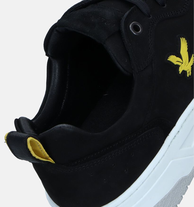 Lyle & Scott Zwarte Veterschoenen voor heren (348709) - geschikt voor steunzolen