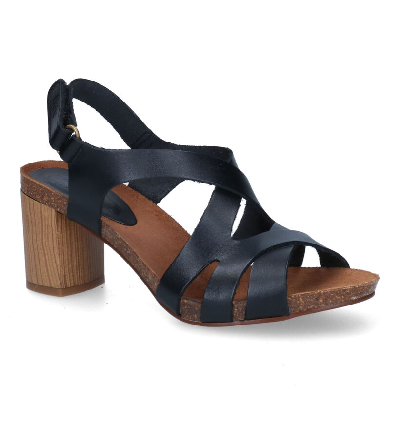 Hee Cognac Sandalen in leer (292542)