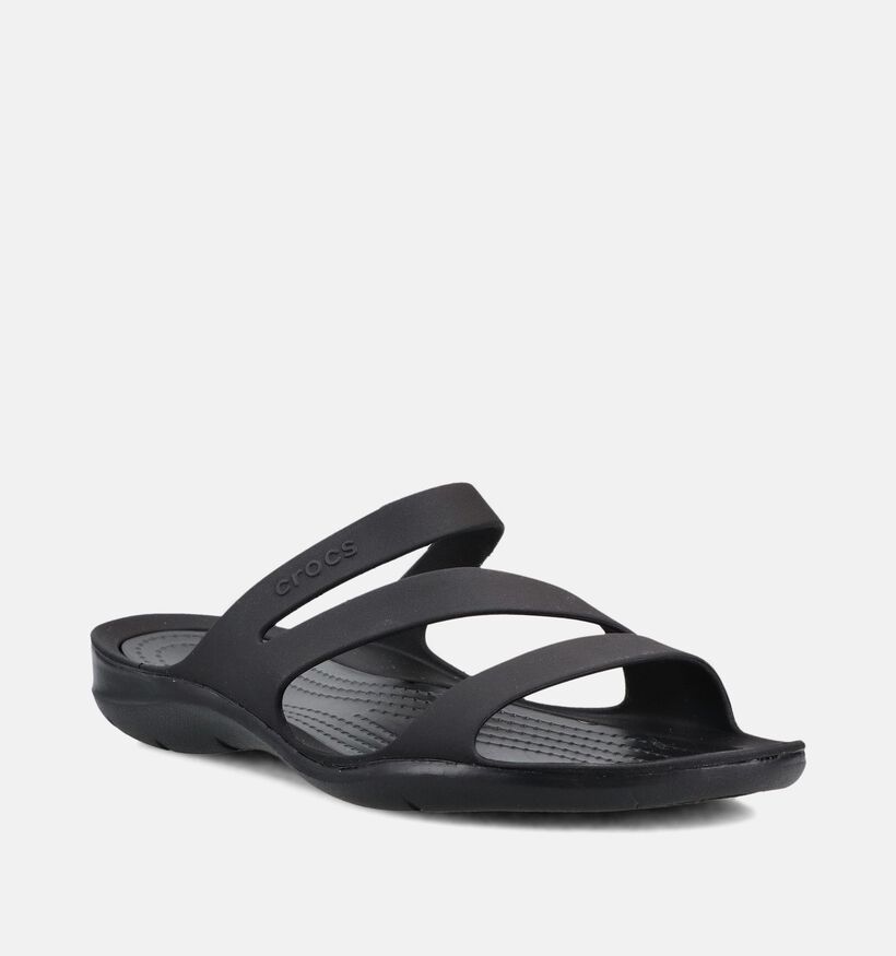 Crocs Swiftwater Sandal Claquettes en Noir pour femmes (369987)