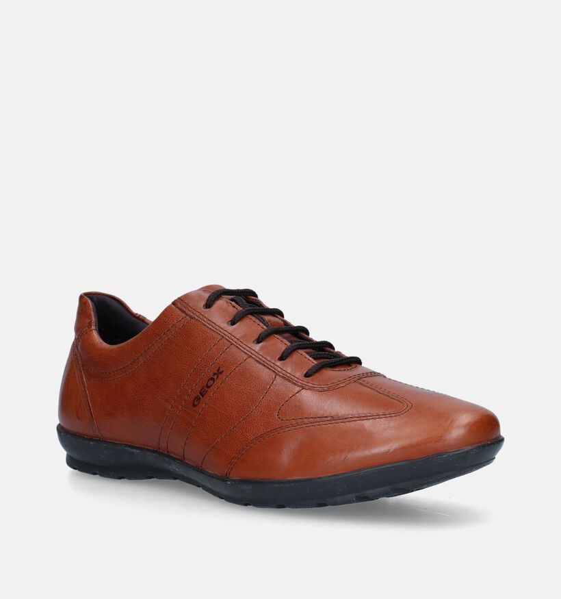 Geox Symbol Cognac Veterschoenen voor heren (317550)