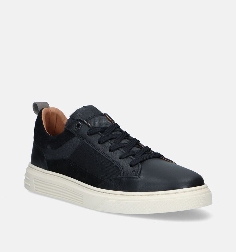 Bullboxer Chaussures à lacets en Noir pour hommes (344481) - pour semelles orthopédiques