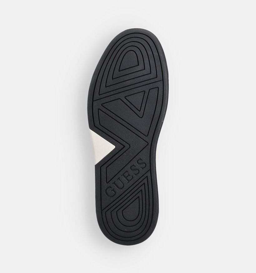 Guess Vadik Witte Veterschoenen voor heren (366519) - geschikt voor steunzolen