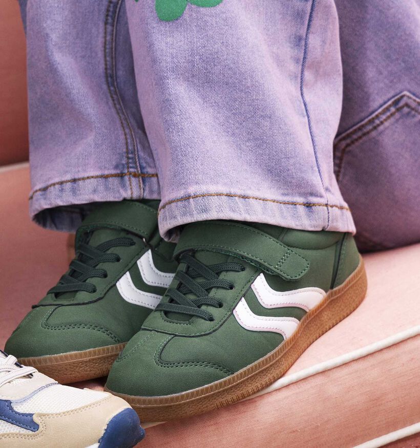 Milo & Mila Groene Sneakers voor meisjes, jongens (366029)