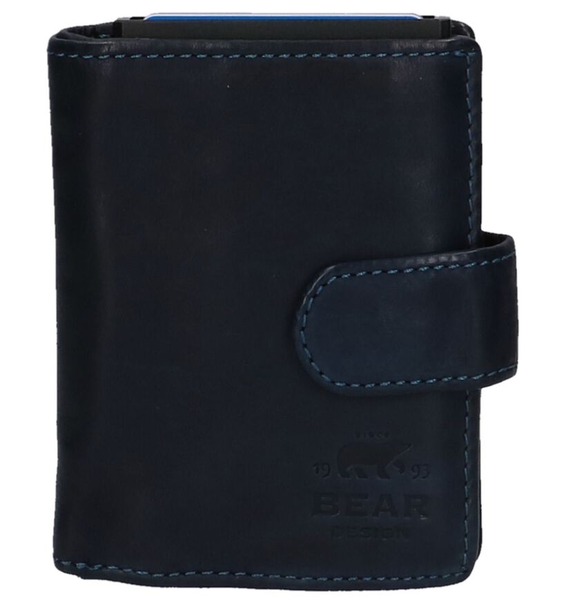 Bear Design Porte-cartes en Noir pour hommes (350748)