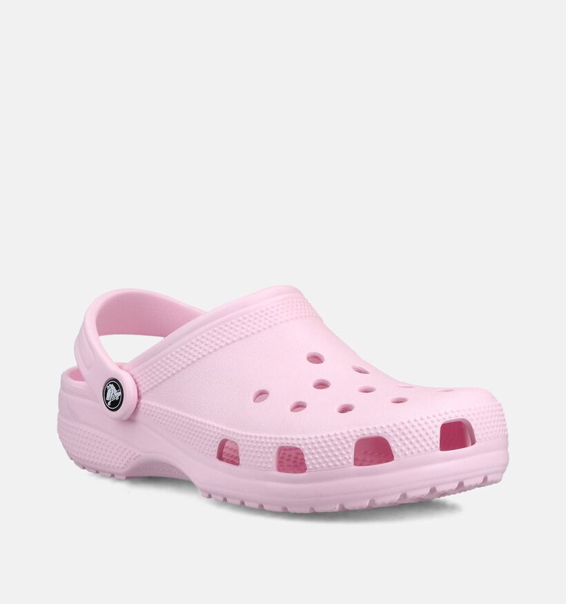 Crocs Classic Lichtroze Slippers voor dames (369979)