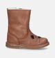Milo & Mila Bottes courtes en Cognac pour filles (348092)