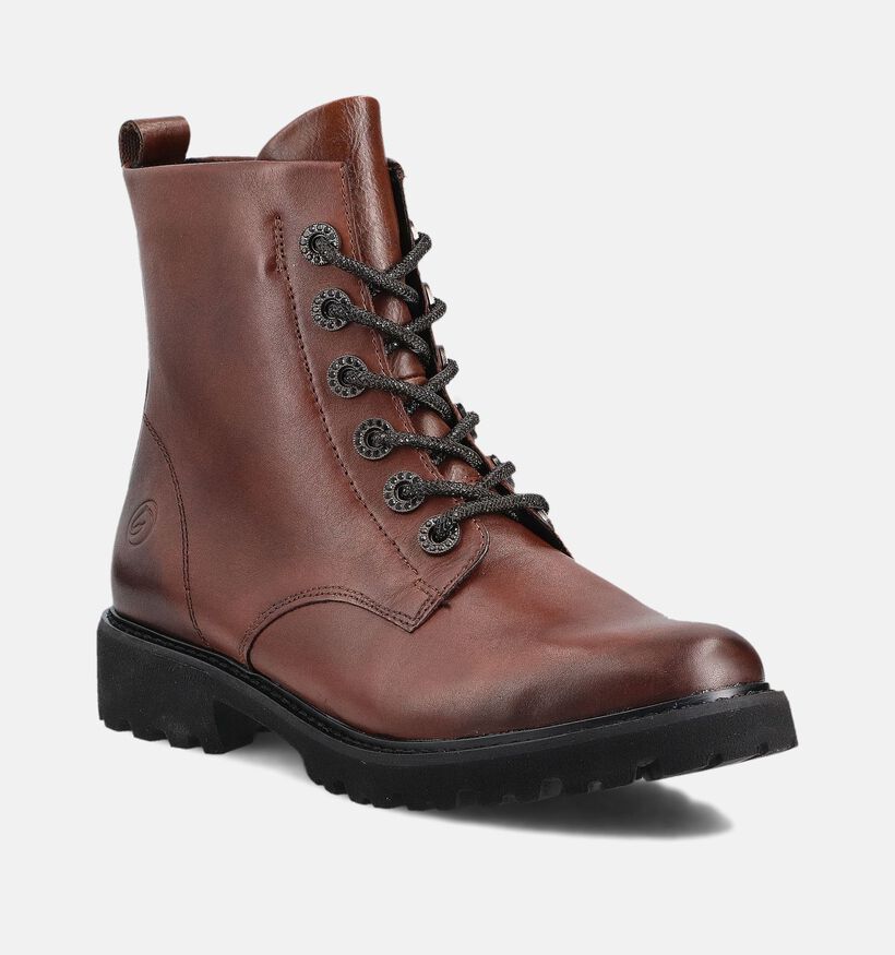Remonte Cognac Bottines voor dames (363580) - geschikt voor steunzolen