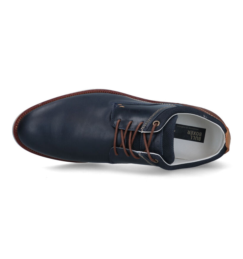 Bullboxer Chaussures à lacets en Bleu pour hommes (319441) - pour semelles orthopédiques