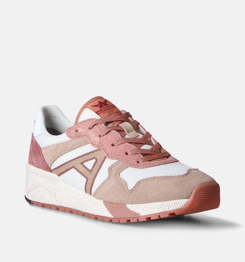 Allrounder Vitesse 2 Beige/Oranje Sneakers voor dames (354259) - geschikt voor steunzolen