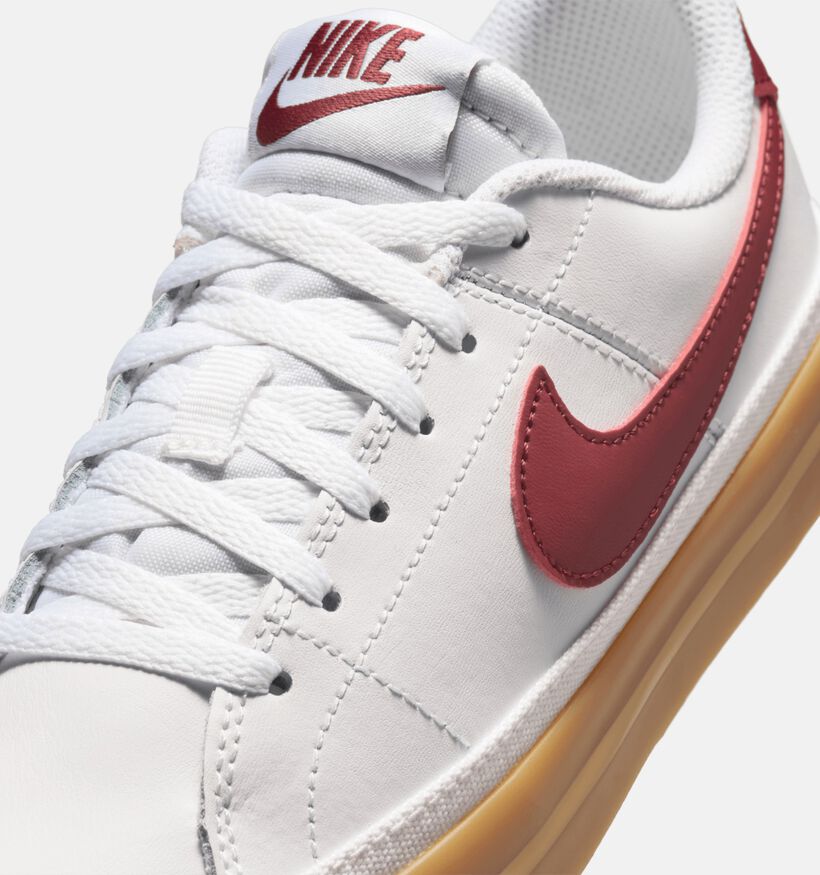 Nike Court Legacy GS Baskets basses en Blanc pour filles, garçons (357219)