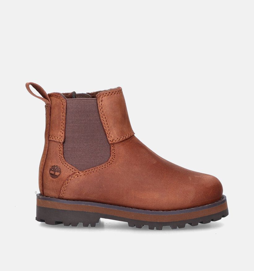 Timberland Courma Kid Chelsea Bottines en Noir pour filles, garçons (345249) - pour semelles orthopédiques