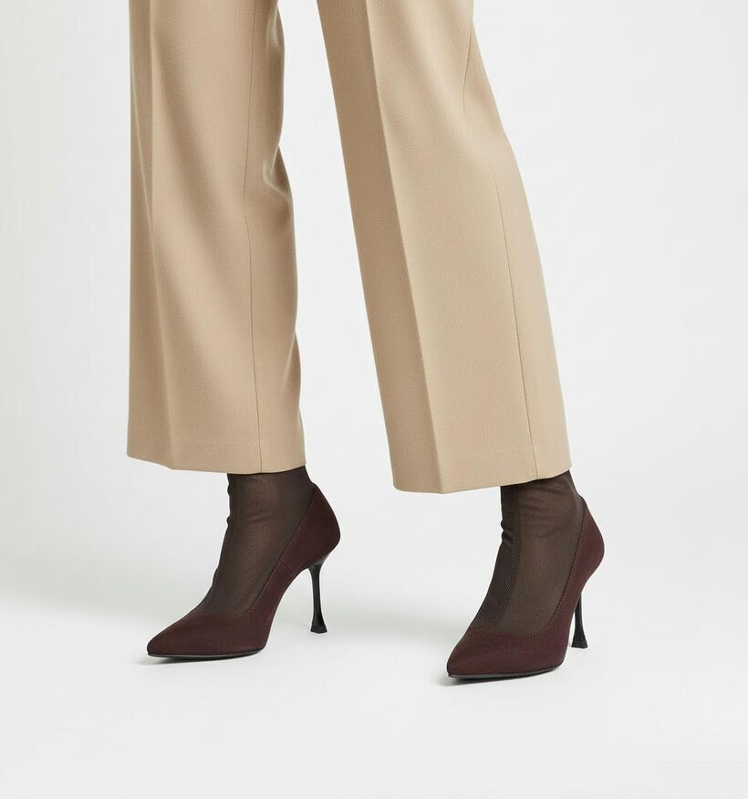 March23 Vasco Chocolate Mesh Bruine Pumps voor dames (364196)