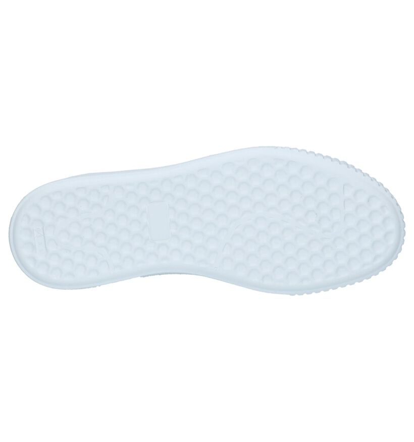 Tosca Blu Witte Sneakers met Dikke Zolen in leer (214136)