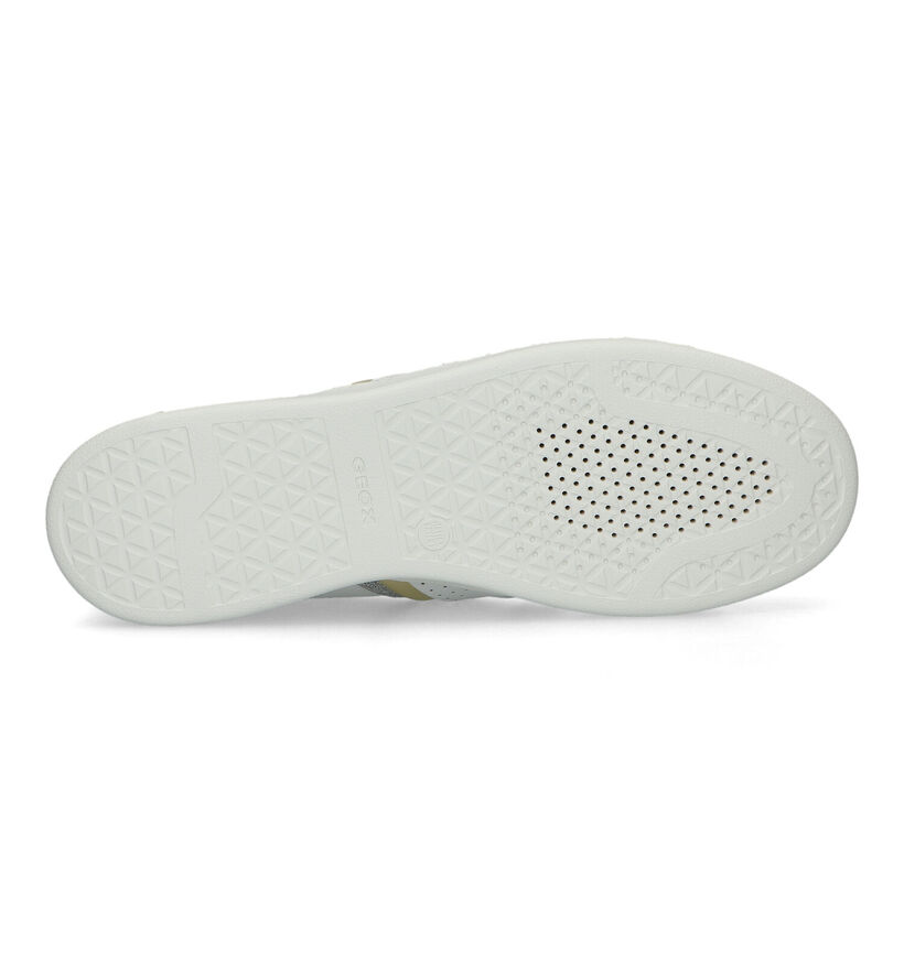 Geox Jaysen Baskets en Blanc pour femmes (320102) - pour semelles orthopédiques