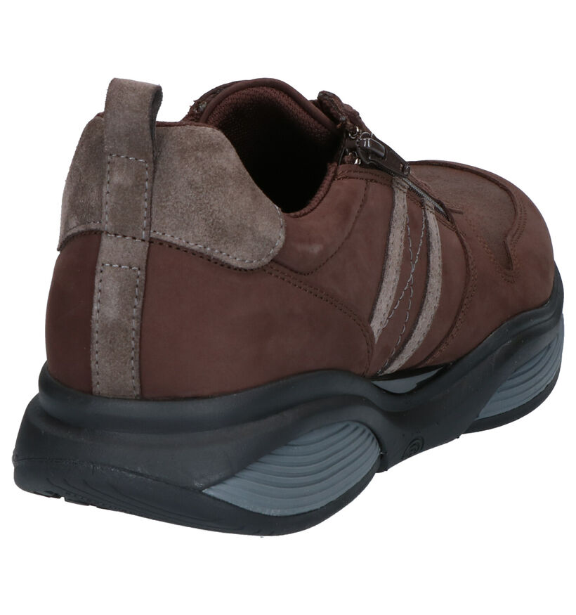 Xsensible Stretchwalker Bruine Lage Schoenen in nubuck (259682)