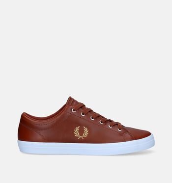 Veterschoenen cognac