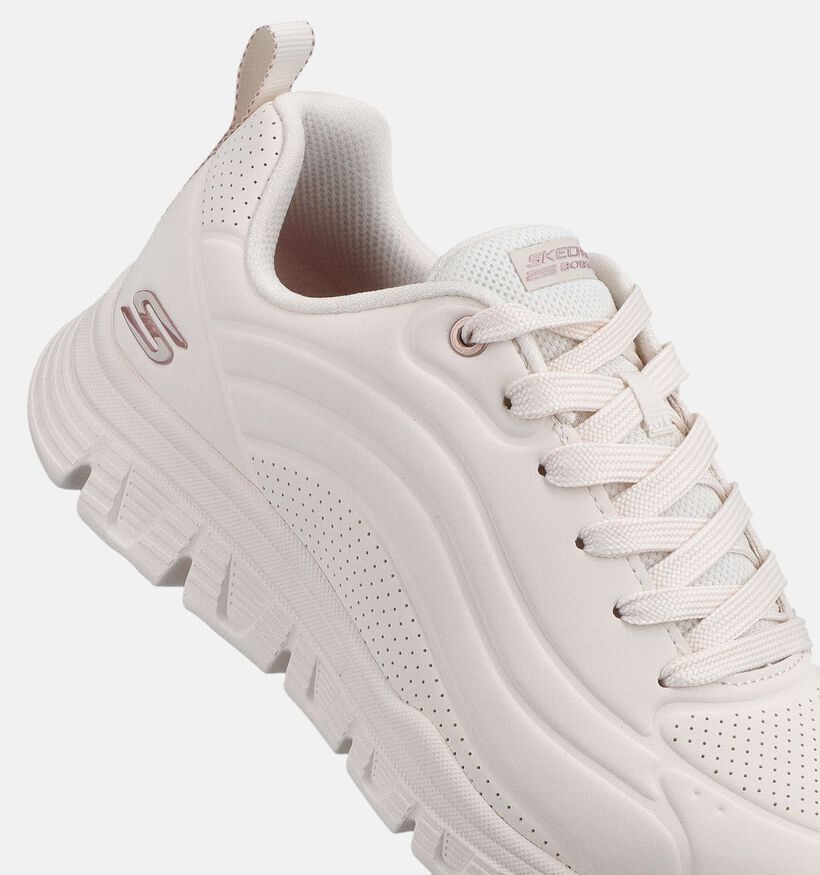 Skechers BOBS Sport B Lite Baskets basses en Blanc pour femmes (375593)