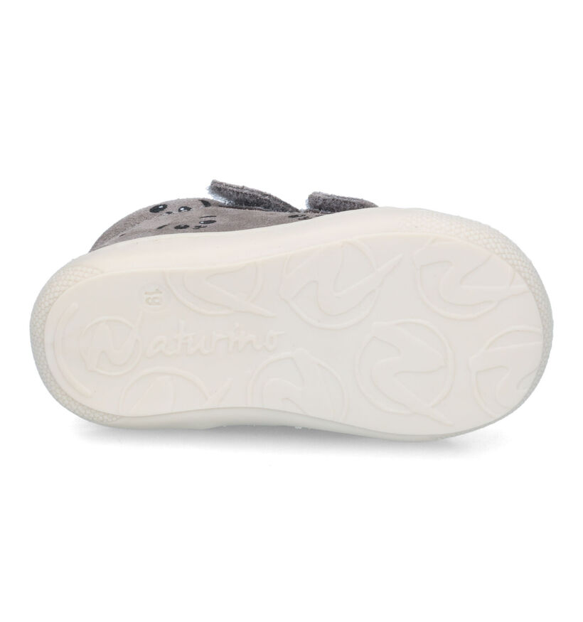 Naturino Cocoon Chaussures pour bébé en Gris pour garçons (316385) - pour semelles orthopédiques