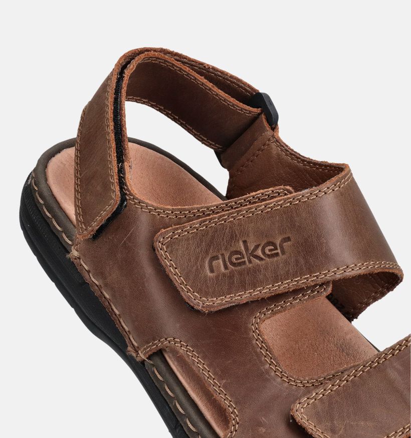Rieker Sandales en Marron pour hommes (370507)